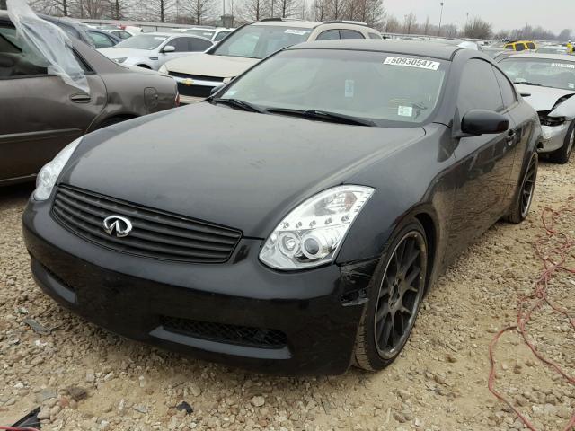 JNKCV54E04M305108 - 2004 INFINITI G35 BLACK photo 2