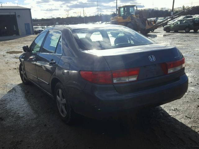 1HGCM56604A061201 - 2004 HONDA ACCORD EX CHARCOAL photo 3