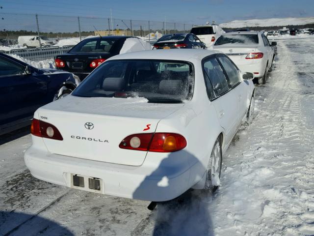 2T1BR12E52C574390 - 2002 TOYOTA COROLLA CE WHITE photo 4