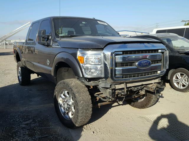 1FT7W2BT7FEA09547 - 2015 FORD F250 SUPER GRAY photo 1