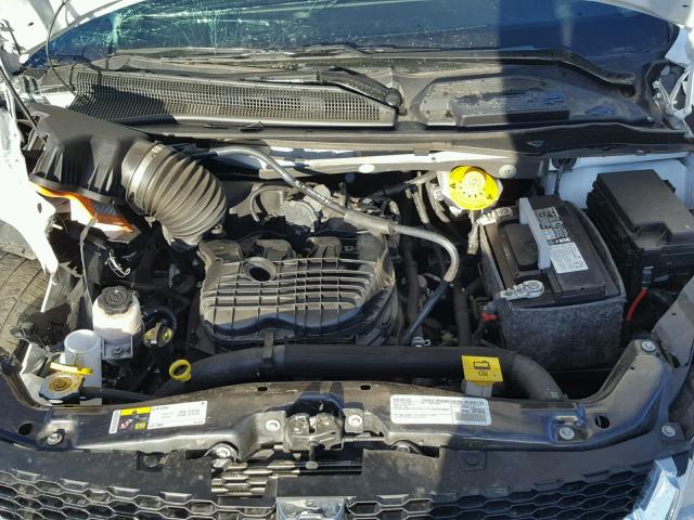 2C4RDGCG4GR317891 - 2016 DODGE GRAND CARA WHITE photo 7