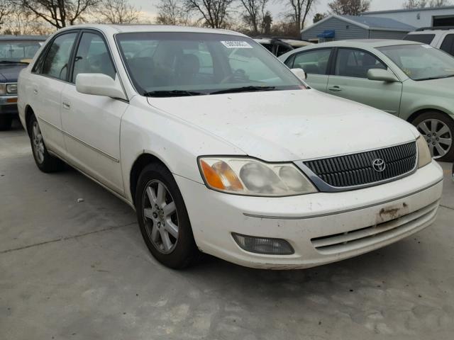 4T1BF28B7YU070698 - 2000 TOYOTA AVALON XL WHITE photo 1