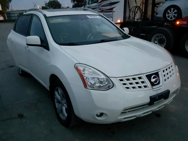 JN8AS58V78W111749 - 2008 NISSAN ROGUE S WHITE photo 1