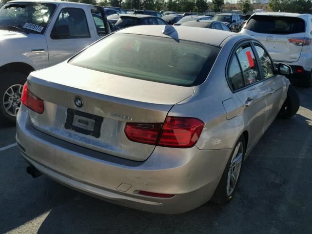 WBA3C1C52DF437693 - 2013 BMW 328 I SULE GOLD photo 4