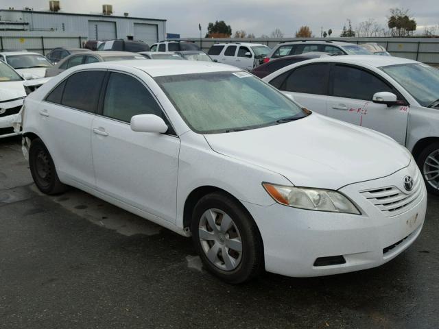 4T4BE46K98R015760 - 2008 TOYOTA CAMRY CE WHITE photo 1