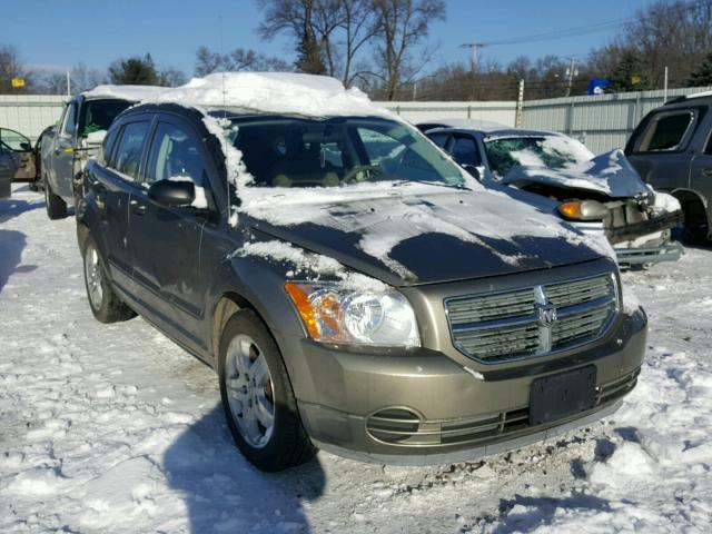 1B3HB48BX7D218669 - 2007 DODGE CALIBER SX GOLD photo 1