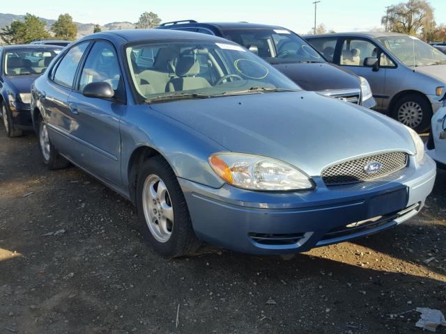 1FAFP53295A120452 - 2005 FORD TAURUS SE BLUE photo 1