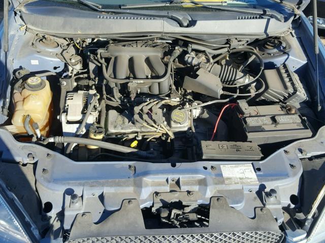 1FAFP53295A120452 - 2005 FORD TAURUS SE BLUE photo 7