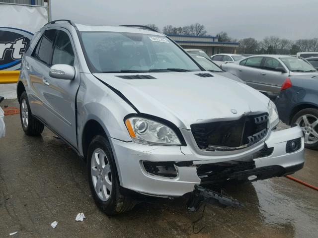 4JGBB86E96A010559 - 2006 MERCEDES-BENZ ML 350 SILVER photo 1