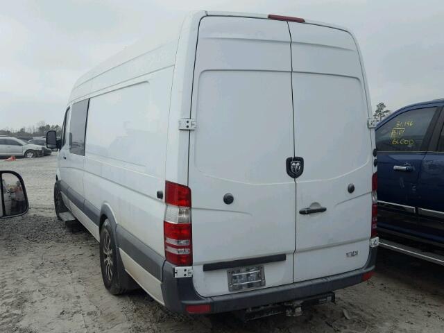 WD0PE845975145367 - 2007 DODGE SPRINTER 2 WHITE photo 3