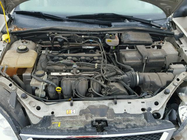 1FAFP34N27W237065 - 2007 FORD FOCUS ZX4 GOLD photo 7