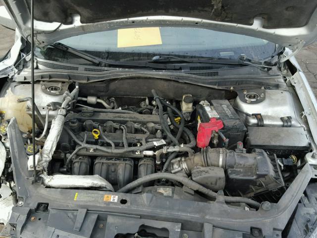 3FAHP0JA1BR299464 - 2011 FORD FUSION SEL SILVER photo 7