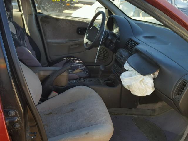 1G8ZK8271WZ126800 - 1998 SATURN SW2 RED photo 5