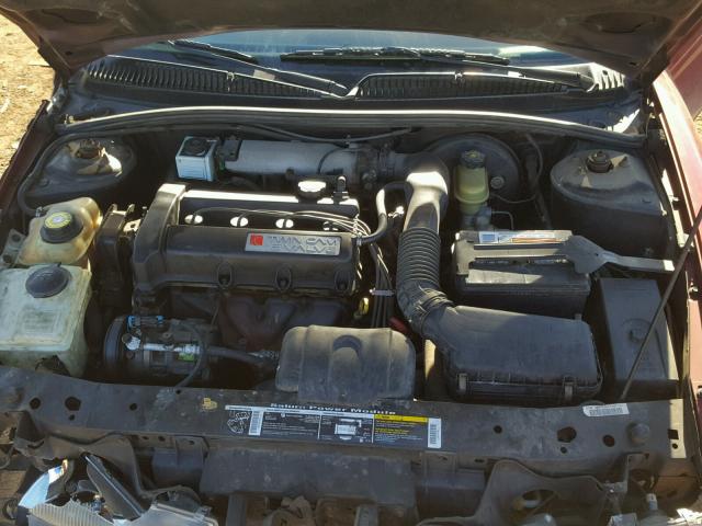 1G8ZK8271WZ126800 - 1998 SATURN SW2 RED photo 7