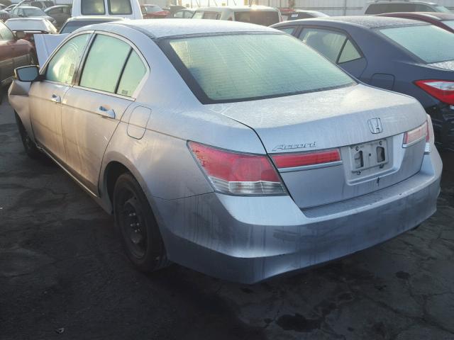 1HGCP2F37CA243245 - 2012 HONDA ACCORD LX SILVER photo 3