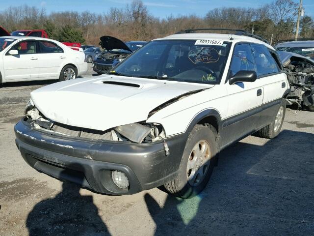 4S3BG6856W7625834 - 1998 SUBARU LEGACY 30T WHITE photo 2