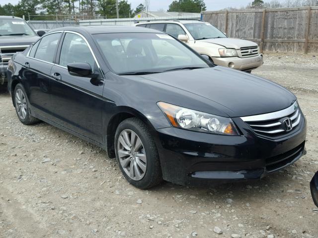 1HGCP2F81CA137062 - 2012 HONDA ACCORD EXL BLACK photo 1