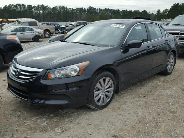 1HGCP2F81CA137062 - 2012 HONDA ACCORD EXL BLACK photo 2