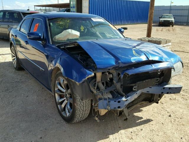 2C3KA73W59H561032 - 2009 CHRYSLER 300 SRT-8 BLUE photo 1