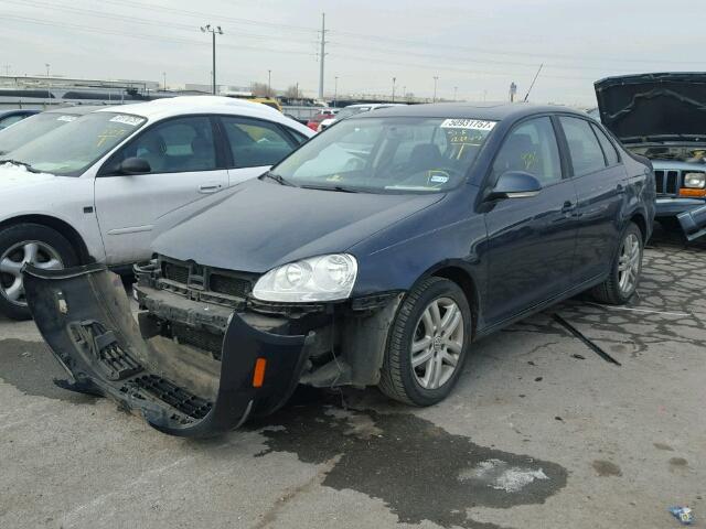 3VWHM71KX8M136500 - 2008 VOLKSWAGEN JETTA S 蓝色 照片 2