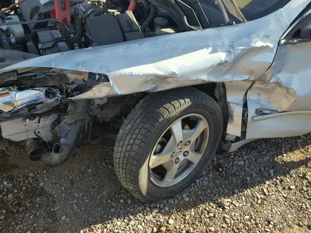 JHMCN364X5C014552 - 2005 HONDA ACCORD HYB SILVER photo 9