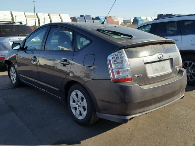 JTDKB20U793498582 - 2009 TOYOTA PRIUS CHARCOAL photo 3