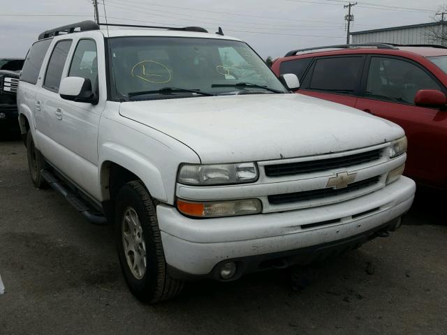 3GNEC16Z16G228920 - 2006 CHEVROLET SUBURBAN C WHITE photo 1