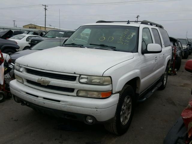 3GNEC16Z16G228920 - 2006 CHEVROLET SUBURBAN C WHITE photo 2