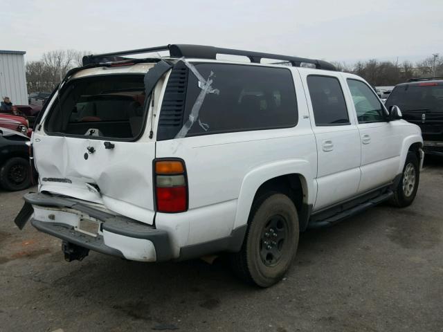 3GNEC16Z16G228920 - 2006 CHEVROLET SUBURBAN C WHITE photo 4