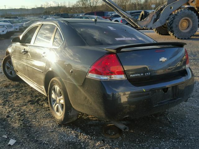 2G1WC5E38D1228929 - 2013 CHEVROLET IMPALA LTZ CHARCOAL photo 3