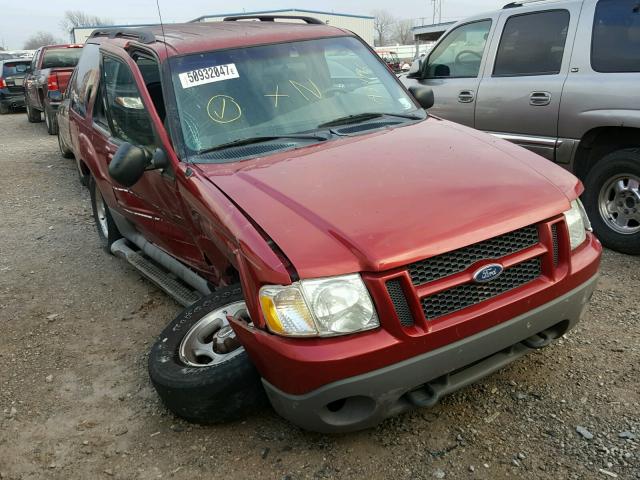 1FMYU70EX1UA34996 - 2001 FORD EXPLORER S RED photo 1