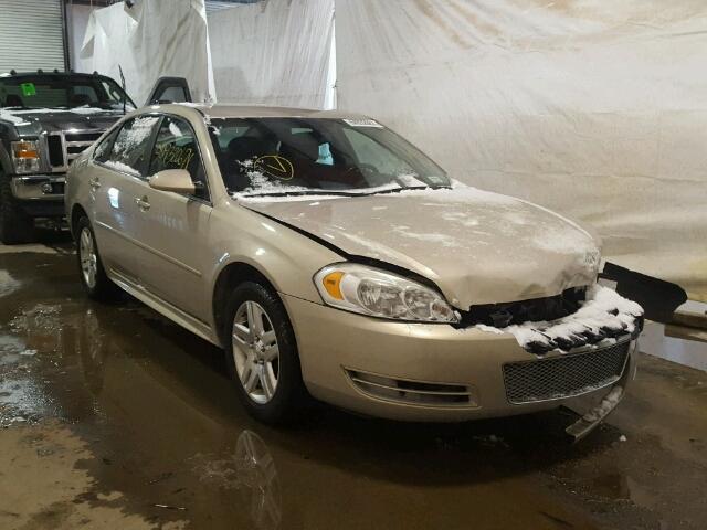 2G1WG5E32C1147458 - 2012 CHEVROLET IMPALA LT TAN photo 1