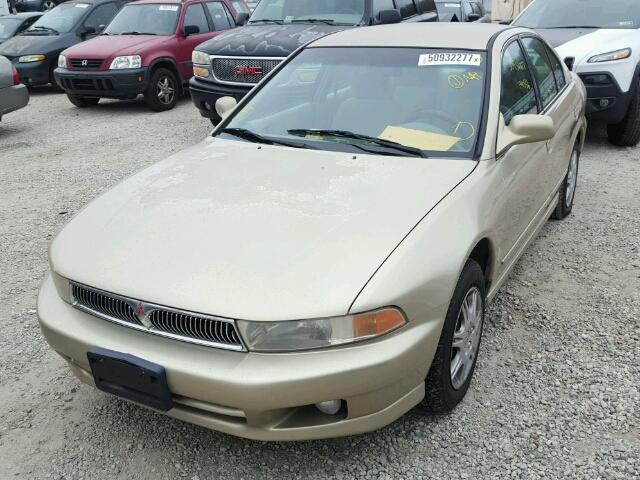 4A3AA46G71E093064 - 2001 MITSUBISHI GALANT ES TAN photo 2