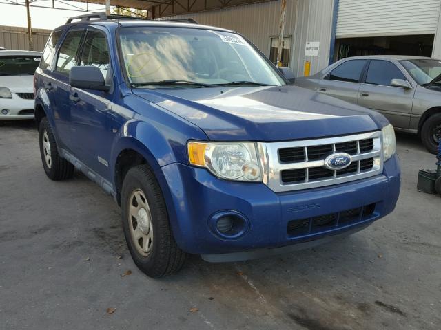 1FMCU02Z78KA92961 - 2008 FORD ESCAPE XLS BLUE photo 1