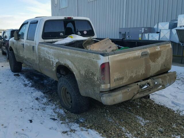 1FTSW31P94EC67280 - 2004 FORD F350 SRW S WHITE photo 3