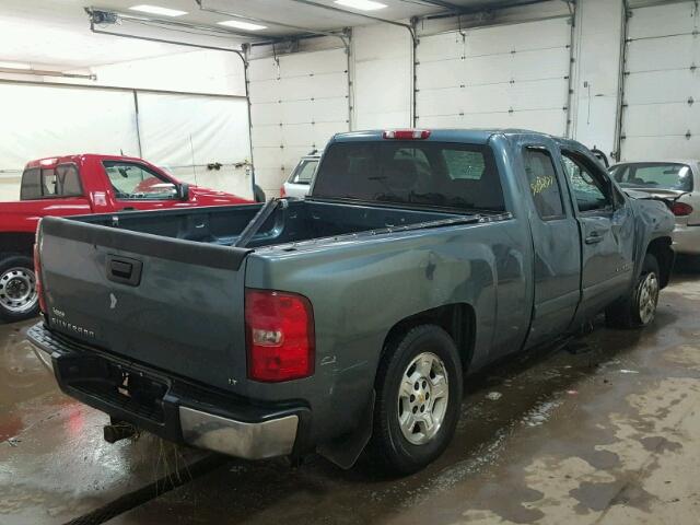 2GCEK19J371622611 - 2007 CHEVROLET SILVERADO BLUE photo 4