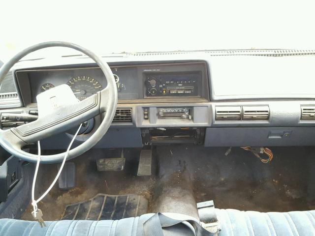 1G3AJ54N2M6345294 - 1991 OLDSMOBILE CUTLASS CI BLUE photo 10