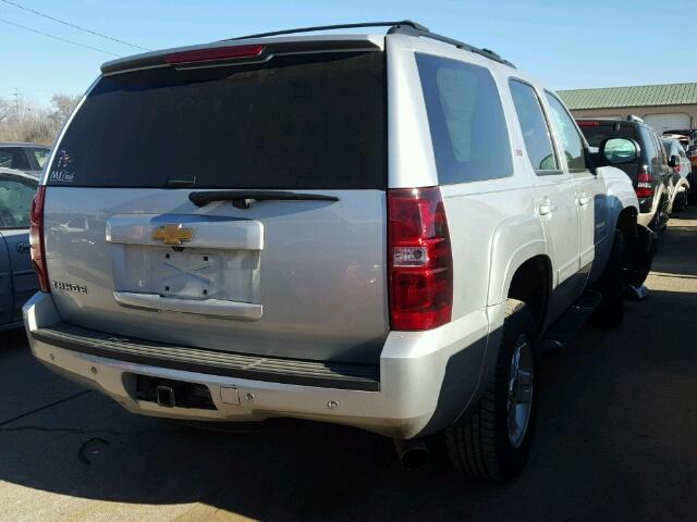 1GNSKBE09ER159164 - 2014 CHEVROLET TAHOE K150 SILVER photo 4