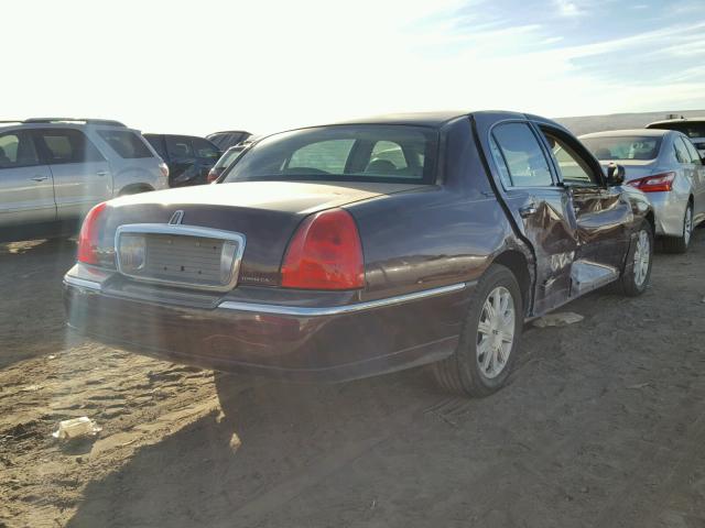 2LNBL8CV6AX616001 - 2010 LINCOLN TOWN CAR S MAROON photo 4