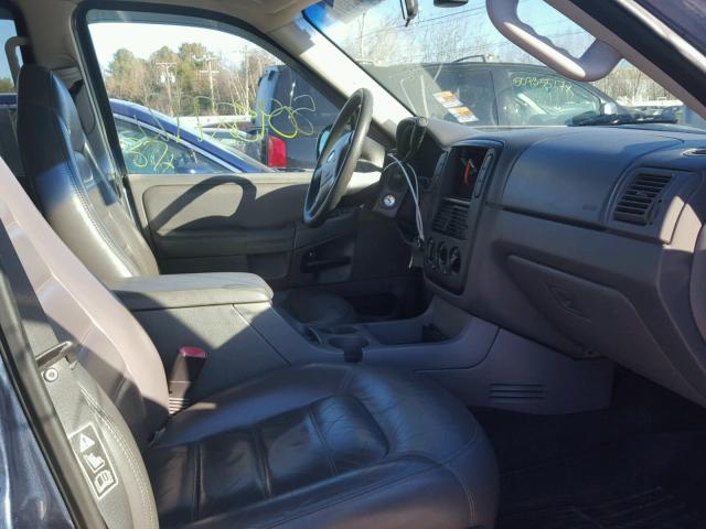 1FMZU73E92ZB85185 - 2002 FORD EXPLORER X BLUE photo 5