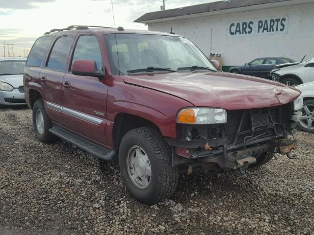 1GKEK13Z74J176175 - 2004 GMC YUKON RED photo 1