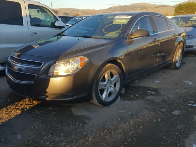 1G1ZA5E19BF320915 - 2011 CHEVROLET MALIBU LS GRAY photo 2