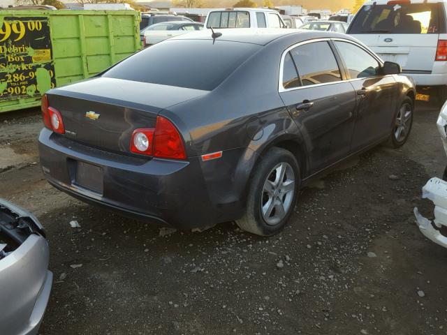 1G1ZA5E19BF320915 - 2011 CHEVROLET MALIBU LS GRAY photo 4