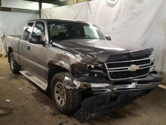 1GCEK19V56Z141168 - 2006 CHEVROLET SILVERADO GRAY photo 1