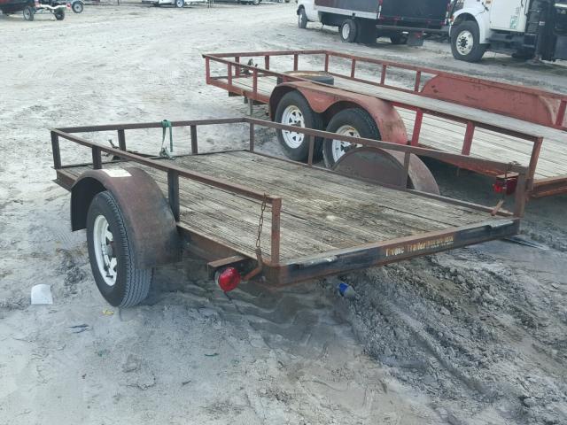 N0V1N000083495544 - 1996 UTILITY TRAILER BLACK photo 3