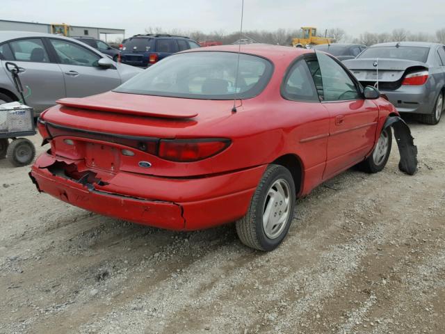 3FAFP11371R101886 - 2001 FORD ESCORT ZX2 RED photo 4