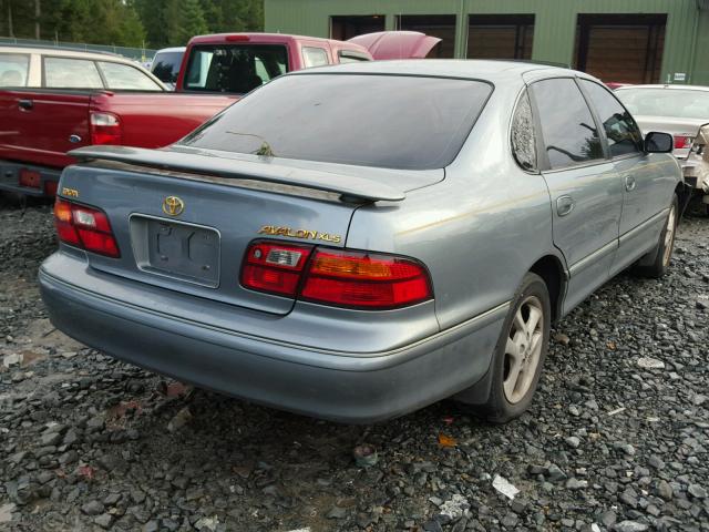 4T1BF18B5XU322215 - 1999 TOYOTA AVALON XL BLUE photo 4