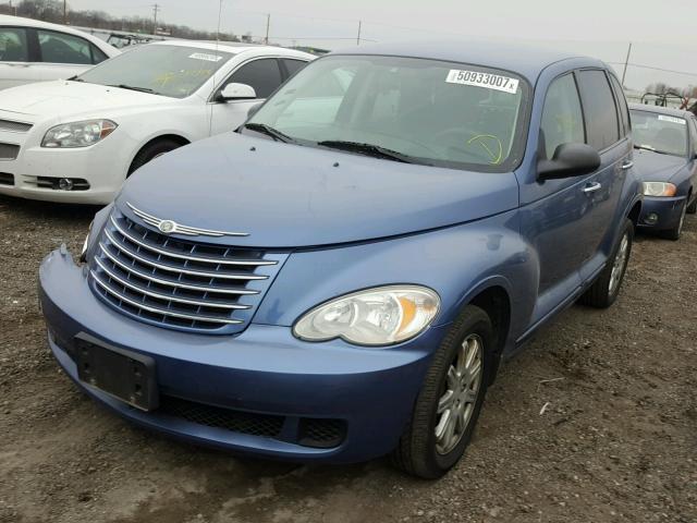 3A4FY58B07T512435 - 2007 CHRYSLER PT CRUISER BLUE photo 2