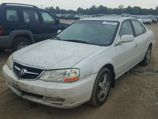 19UUA56682A043104 - 2002 ACURA 3.2TL WHITE photo 2