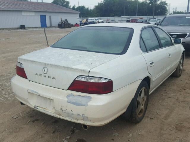 19UUA56682A043104 - 2002 ACURA 3.2TL WHITE photo 4